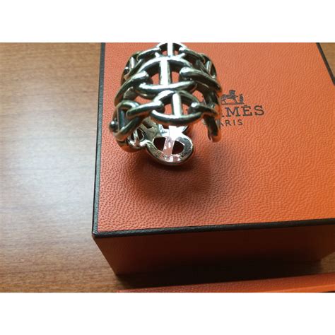 bague hermes chaine d'ancre enchainee grand modele|bague chain d'ancre.